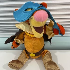 Disney Carnival Masked Tigger 8" Mini Bean Bag Plush